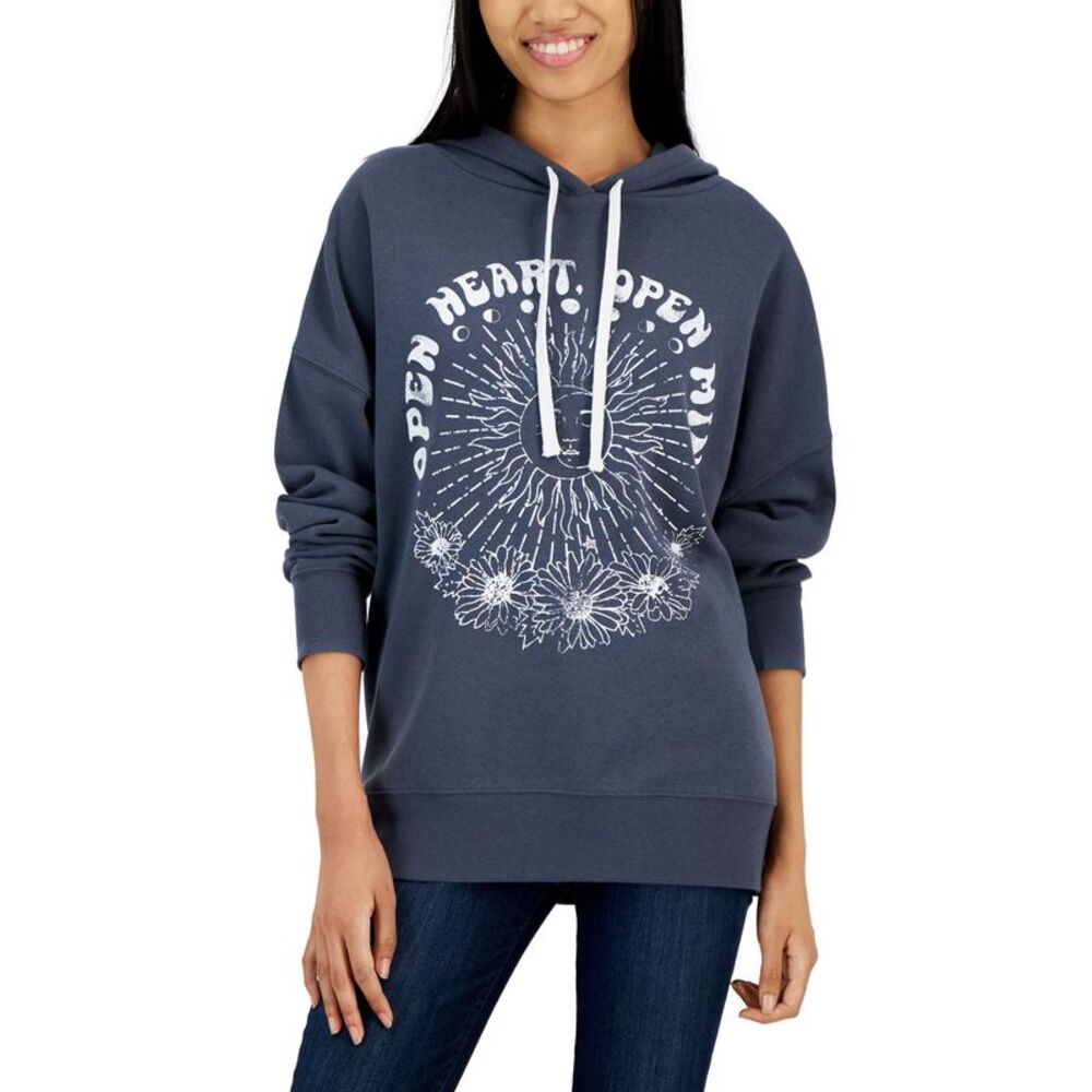 Juniors' Open Heart Open Mind Hoodie